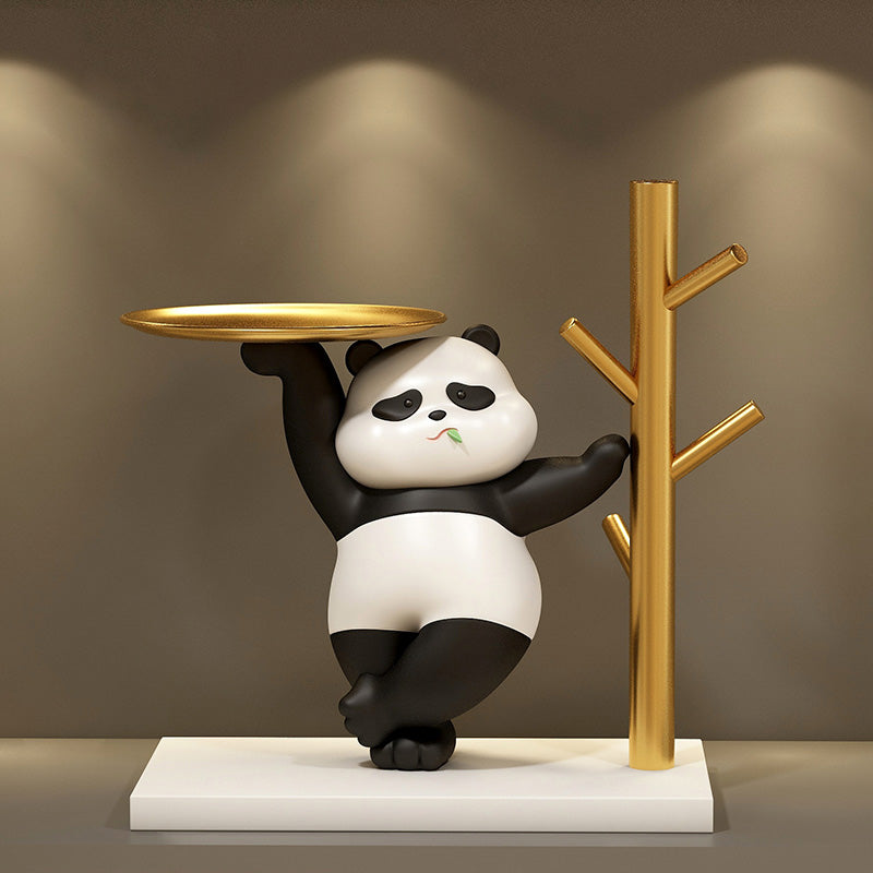 Pandas Jewelry Panda key storage pendant living room decoration