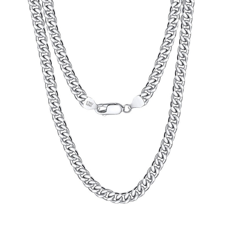 Pandas Jewelry Simple chain necklace hip hop necklace